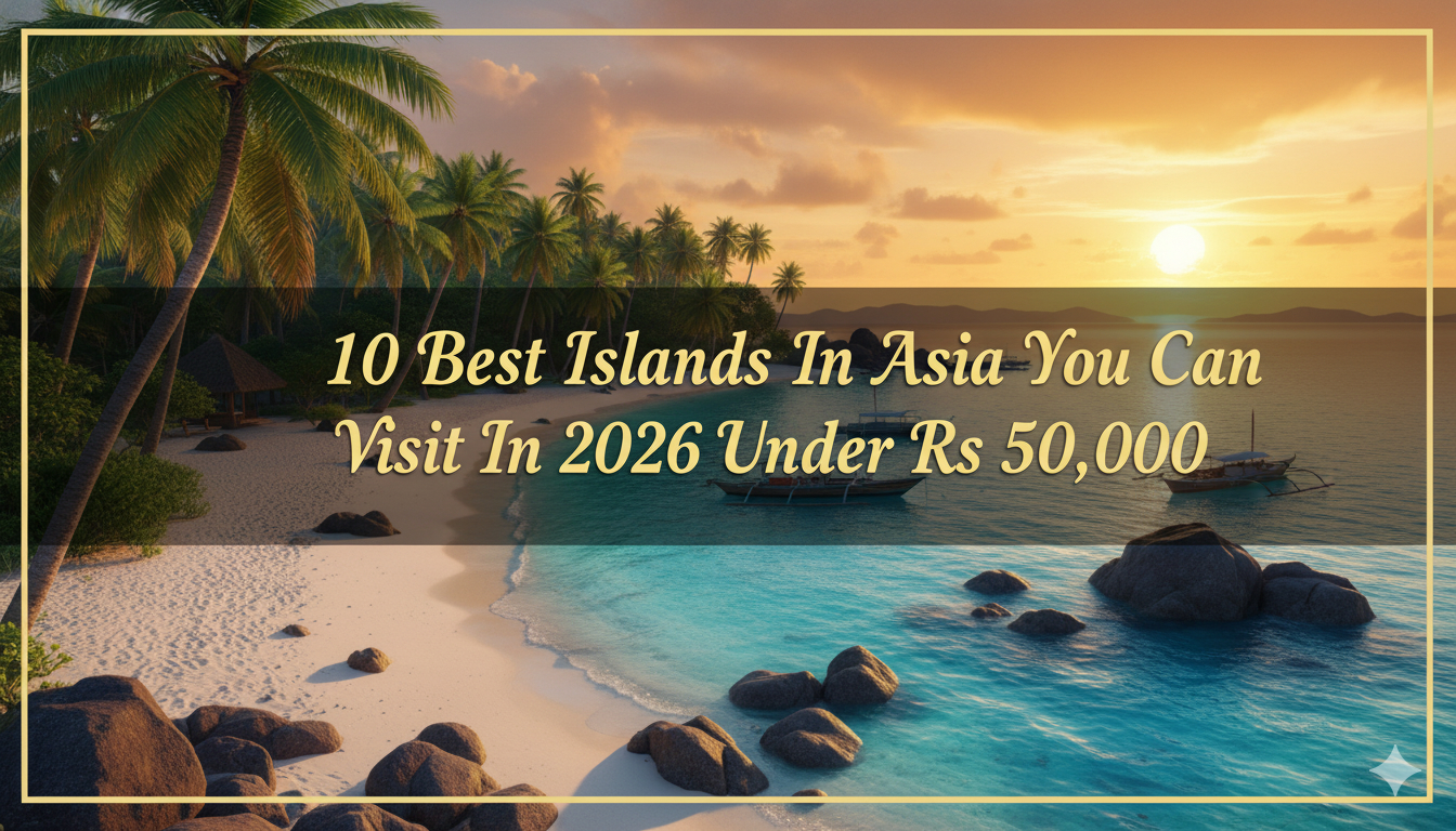 10 Best Islands In Asia You Can Visit In 2026 Under Rs 50,000