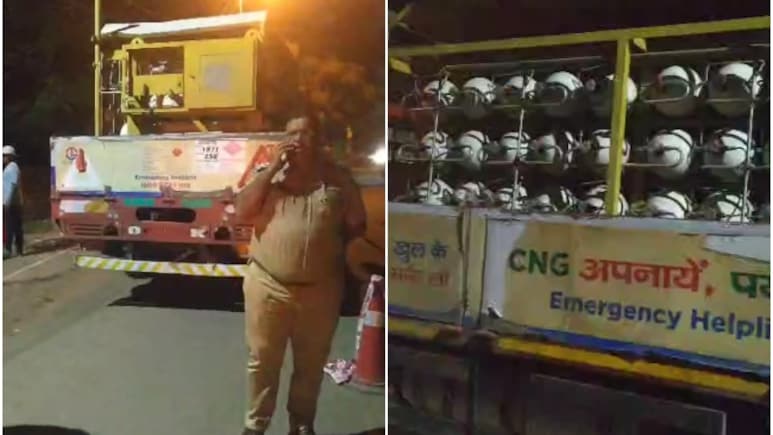 Jodhpur Gas Leak: जोधपुर में बाल-बाल बचे लोग! बीच चौराहे पर CNG गैस टैंकर से रिसाव, फैल गई दहशत