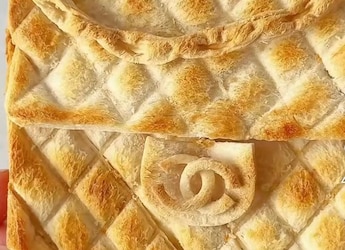 Food Vlogger Turns Toasted Bread Into Luxury Chanel Handbag, Wows Social Media