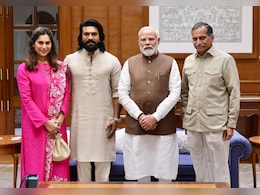 रामचरण, उपासना गुरु ने की पीएम मोदी से मुलाकात, आर्चरी प्रीमियर लीग की सफलता पर जताई खुशी