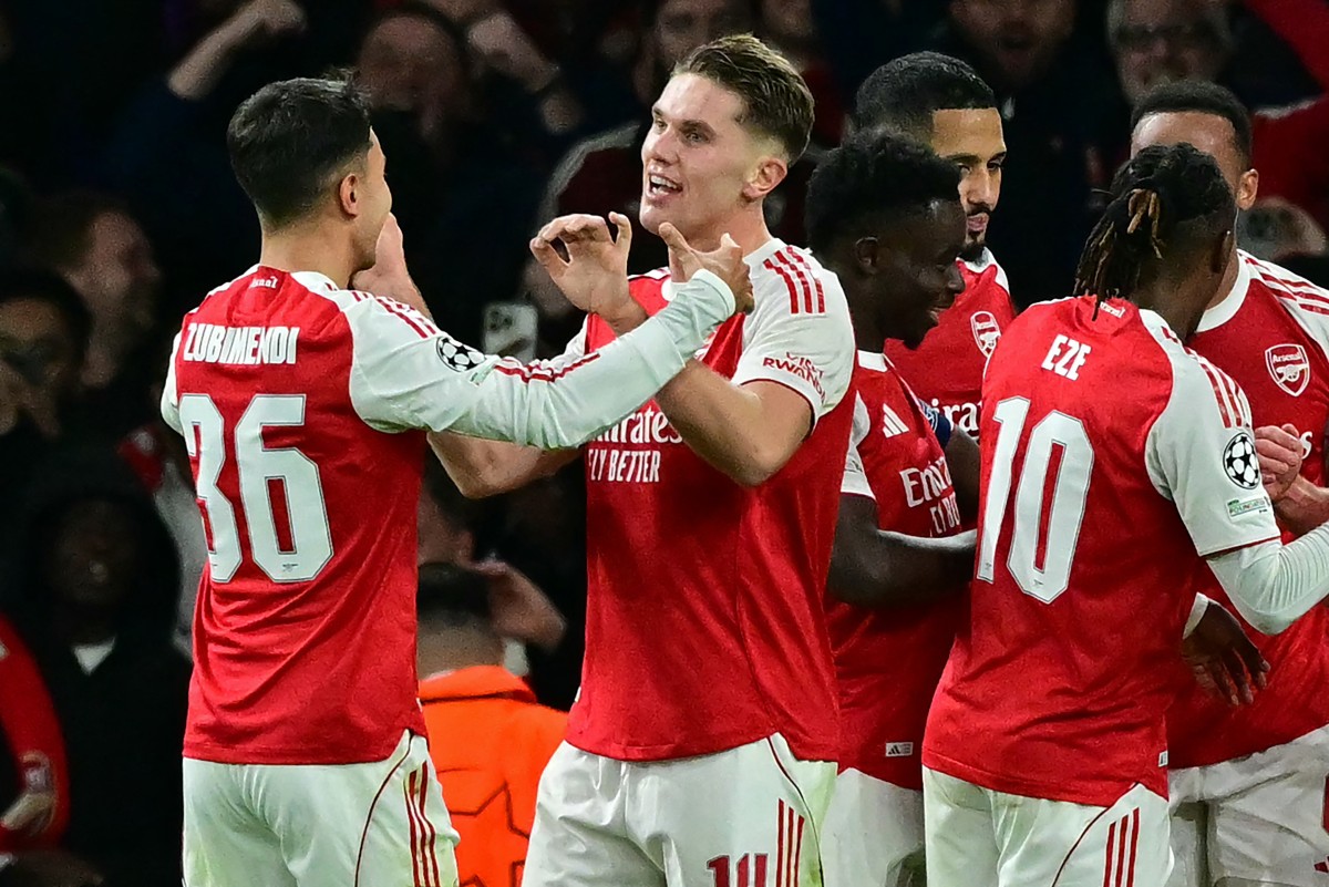 Viktor Gyokeres Ends Goal Drought In Arsenal Thrashing Of Atletico Madrid