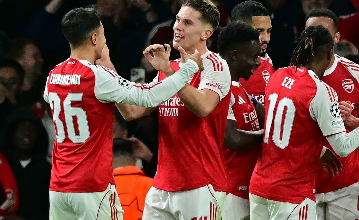 Viktor Gyokeres Ends Goal Drought In Arsenal Thrashing Of Atletico Madrid