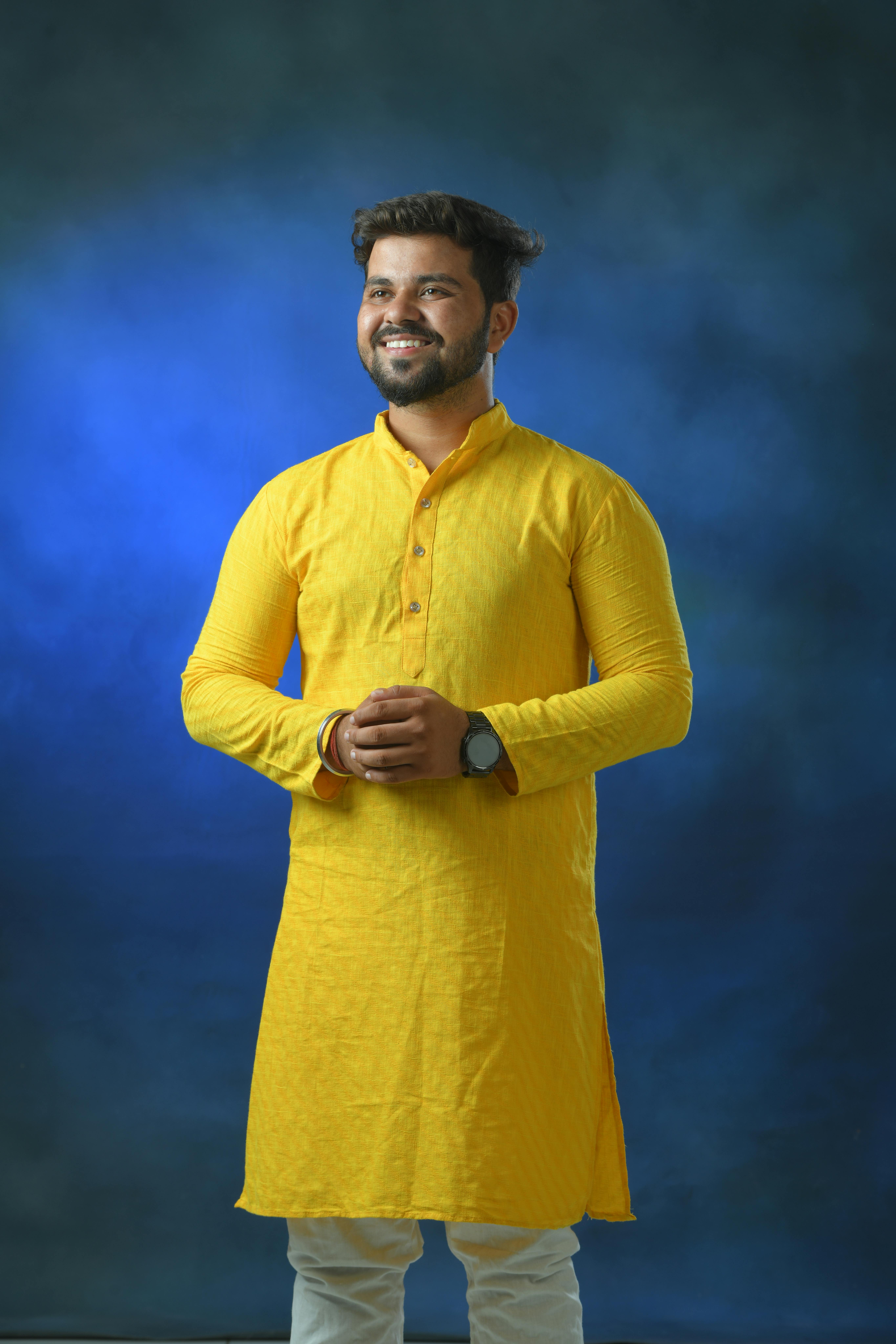 Haldi Ready: Top Yellow Kurtas For Men To Shine This Wedding Season