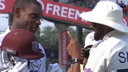 Siraj Walks Up To West Indies Star, 'Warns' Against Scoring More Runs	