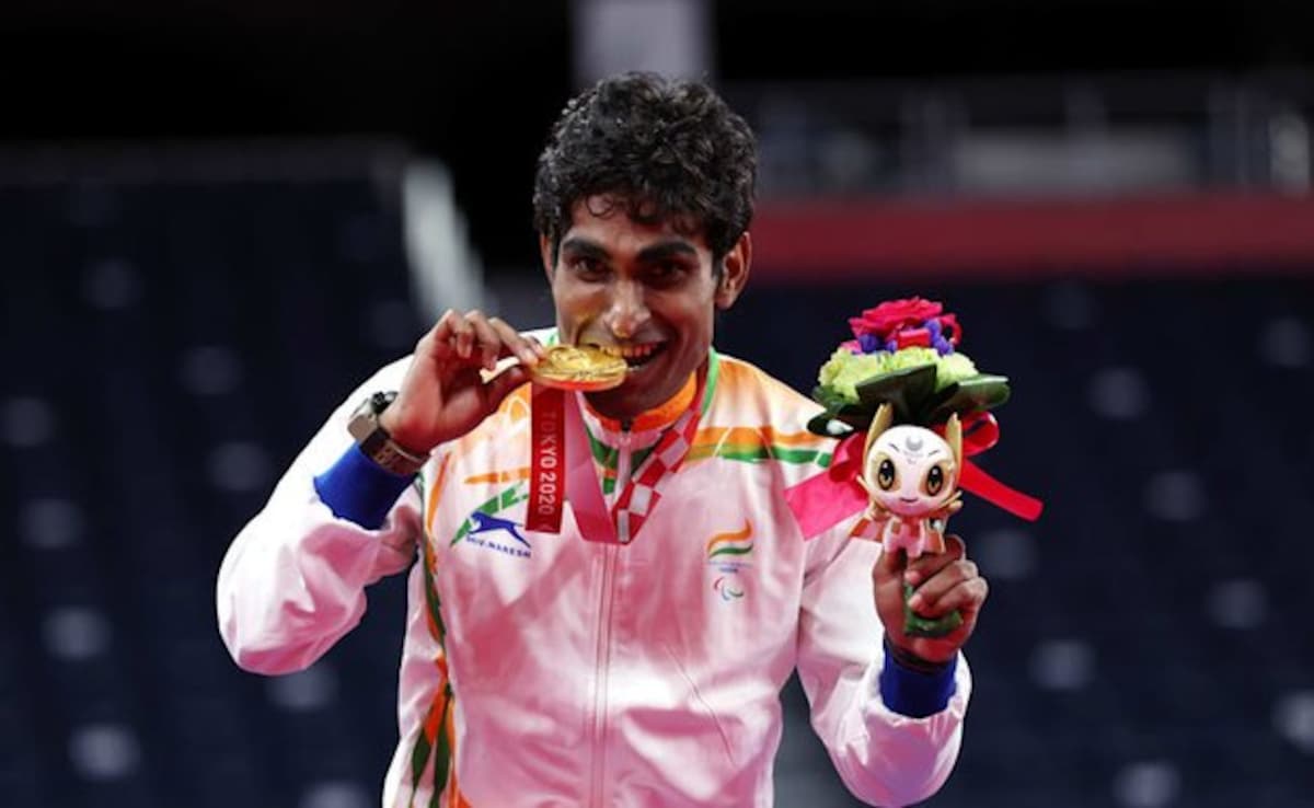 Pramod Bhagat Shines With Triple Gold At 1st Abia Para Badminton International