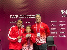 India's Mirabai Chanu Wins Silver At World Weightlifting Championships 2025