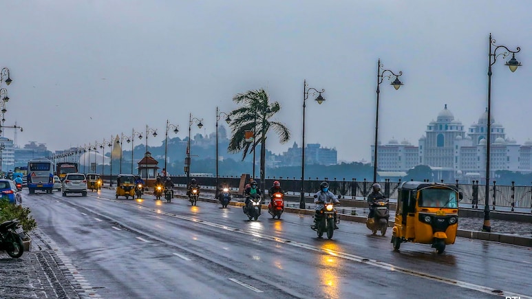 Rain Due To Cyclone Montha Causes Flash Floods In Telangana