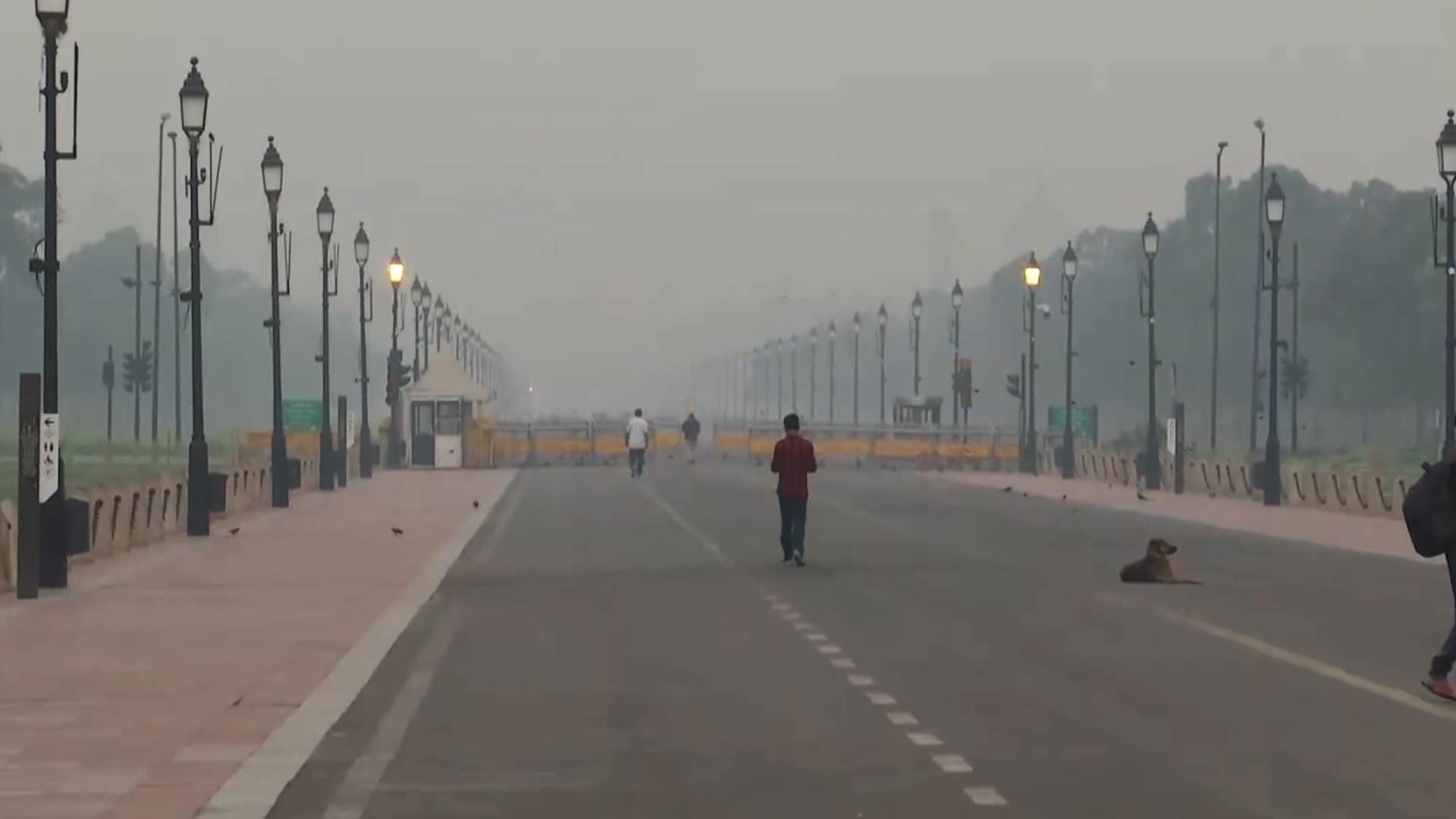 Video: Air Quality Drops To 'Very Poor' Category In ITO, India Gate Areas Of New Delhi