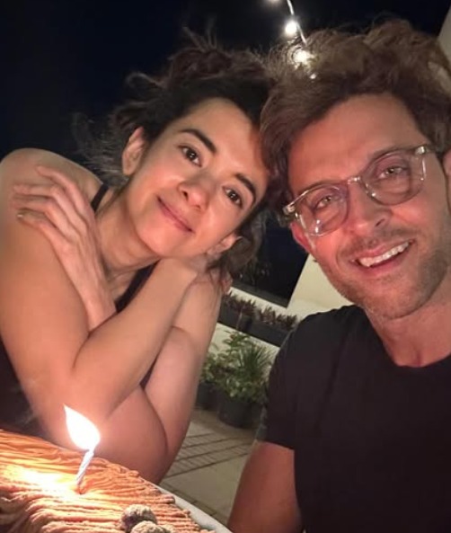 Hrithik Roshan And Saba Azad Share Unseen Loved-Up Pics: "Happy 4th Partner"