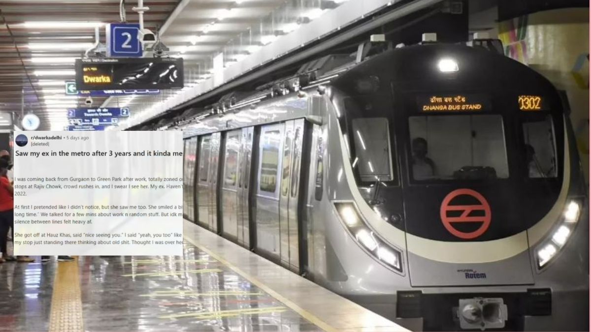 दिल्ली मेट्रो में 3 साल बाद एक्स से मुलाकात और वक्त जैसे थम गया, लेकिन पलभर में बदल गया सबकुछ