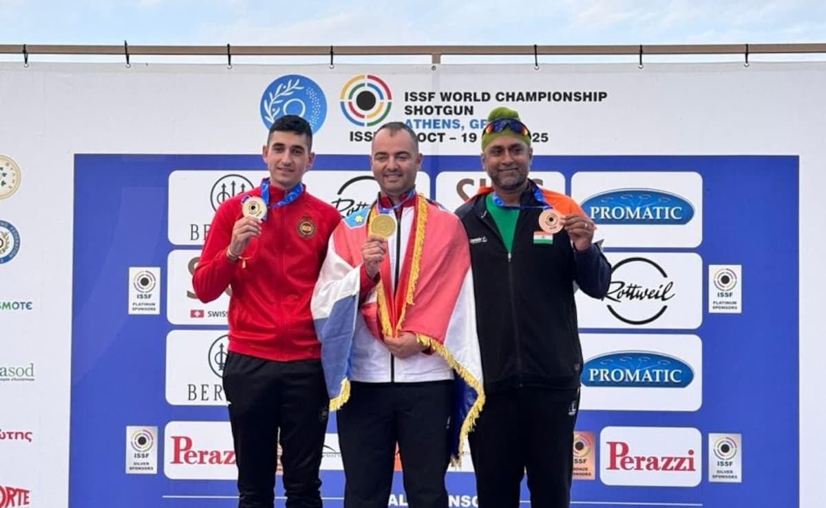 Shooting Star Zoravar Singh Sandhu Wins Historic Bronze At 48, Proves Age Is Just A Number