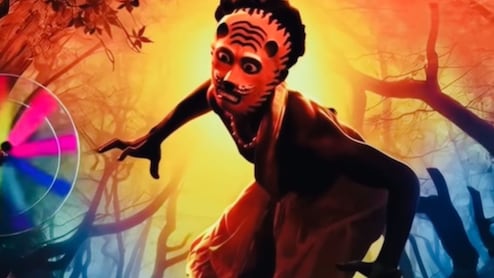 Asurvan Marathi Movie :वाघाचा मुखवटा, देवाचं सोंग..घनदाट जंगल अन् आदिवासी संस्कृती, 'असुरवन' मराठी चित्रपटाचं थरारक पोस्टर प्रदर्शित