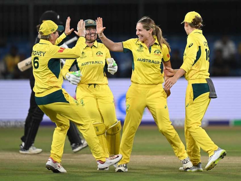 Australia Favourites Against Struggling Pakistan In Women's World Cup Match
