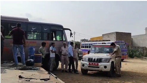 RTO Action: एक नंबर प्लेट से चल रही थी दो बसे, दोनों को सीज कर लगाया 11 लाख का जुर्माना 