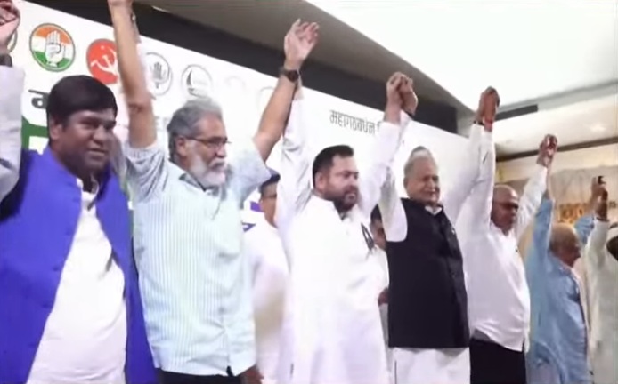 "Tejashwi Yadav Our Face, Who Is Yours?" INDIA Bloc's Big Dare To NDA