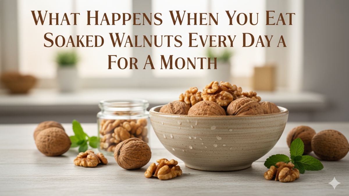 What Happens When You Eat Soaked Walnuts Every Day For A Month