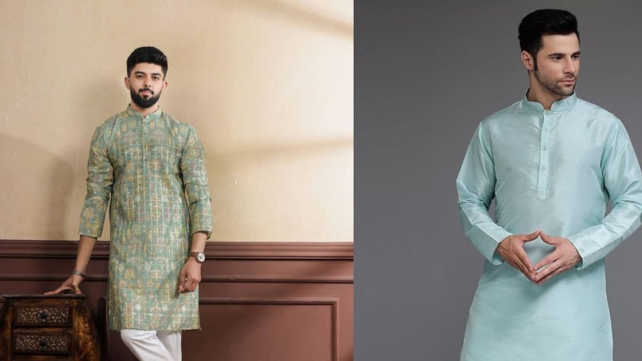 Festive Kurtas for Men: Top Colours to Wear for Diwali and Wedding Celebrations.