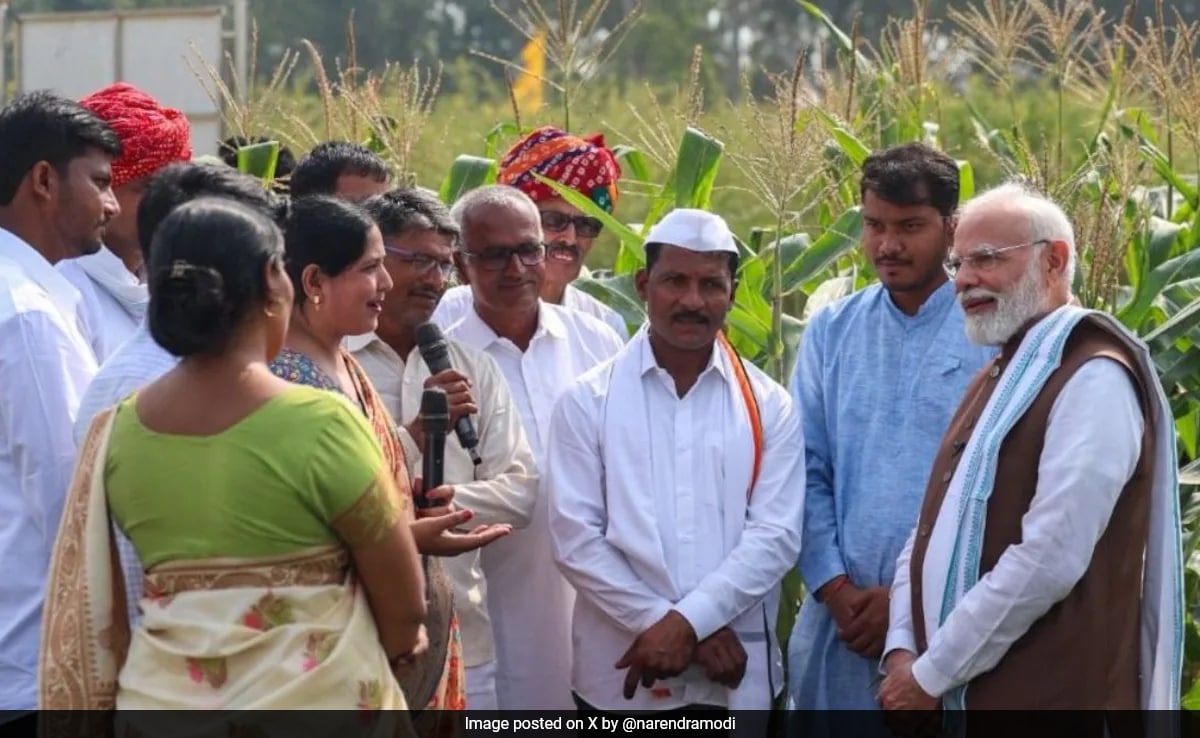 Pm Modi Launches 2 Major Agricultural Schemes Worth Rs 35 440 Crore