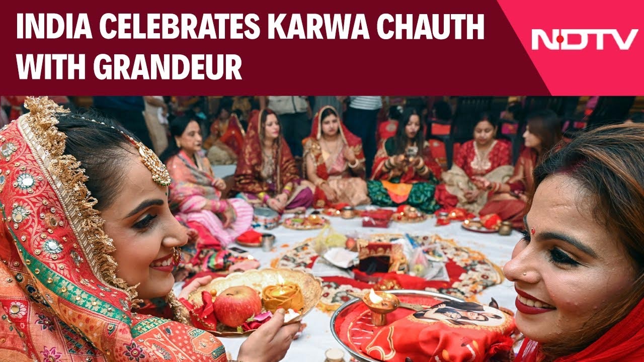India Celebrates Karwa Chauth With grandeur | Glimpses Of Festive Spirit From Across Nation