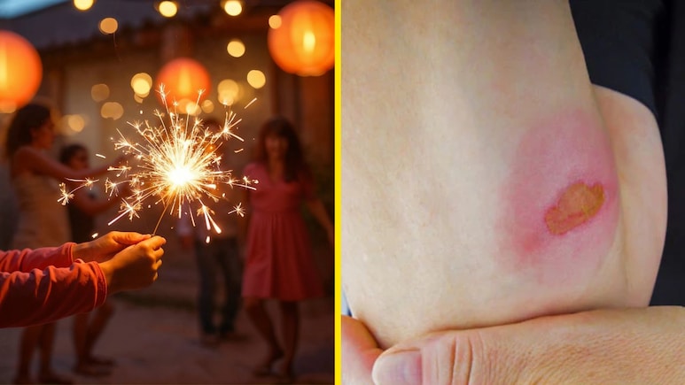 Home Remedies for Crackers Burn: दिवाली पर पटाखों से जल गए हाथ-पैर? अपनाएं ये असरदार घरेलू उपाय, मिलेगी राहत Home Remedies for Crackers Burn: दिवाली पर पटाखों से जल गए हाथ-पैर? अपनाएं ये असरदार घरेलू उपाय, मिलेगी राहत
