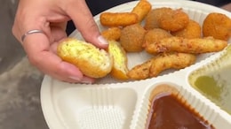 Food Vlogger Tries Vegetarian 'Egg' Pakoda, Here's What It's Actually Made Of