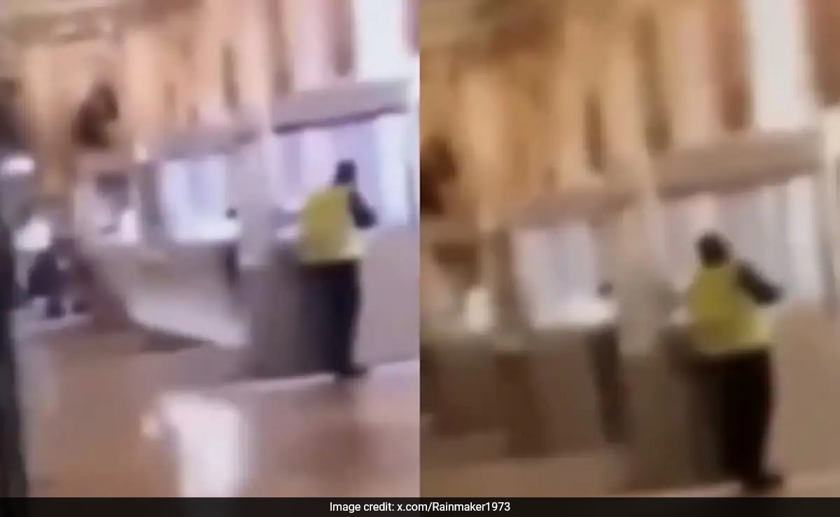 On Camera, Louvre Museum Thieves Seen Cutting Glass During Heist