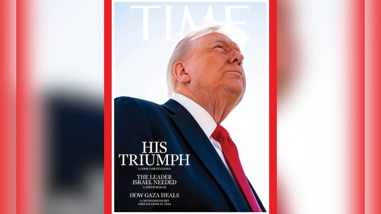 "They Disappeared My Hair": Trump On "Super Bad" Pic On Time Magazine Cover "They Disappeared My Hair": Trump On "Super Bad" Pic On Time Magazine Cover