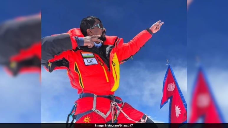 Andhra Mountaineer Becomes First Indian To Scale Nine 8,000-Metre Peaks Andhra Mountaineer Becomes First Indian To Scale Nine 8,000-Metre Peaks