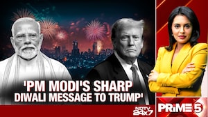 PM Modi's Sharp Diwali Message For Trump PM Modi's Sharp Diwali Message For Trump