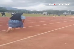Barefoot And In Religious Attire, Kerala Nun Jumps Hurdles At Athletics Meet Barefoot And In Religious Attire, Kerala Nun Jumps Hurdles At Athletics Meet