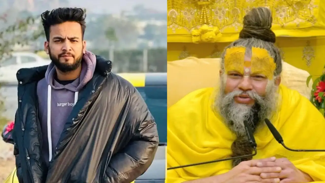 Watch: <i>Bigg Boss OTT 2</i> Winner Elvish Yadav Visits Premanand Ji Maharaj In Vrindavan