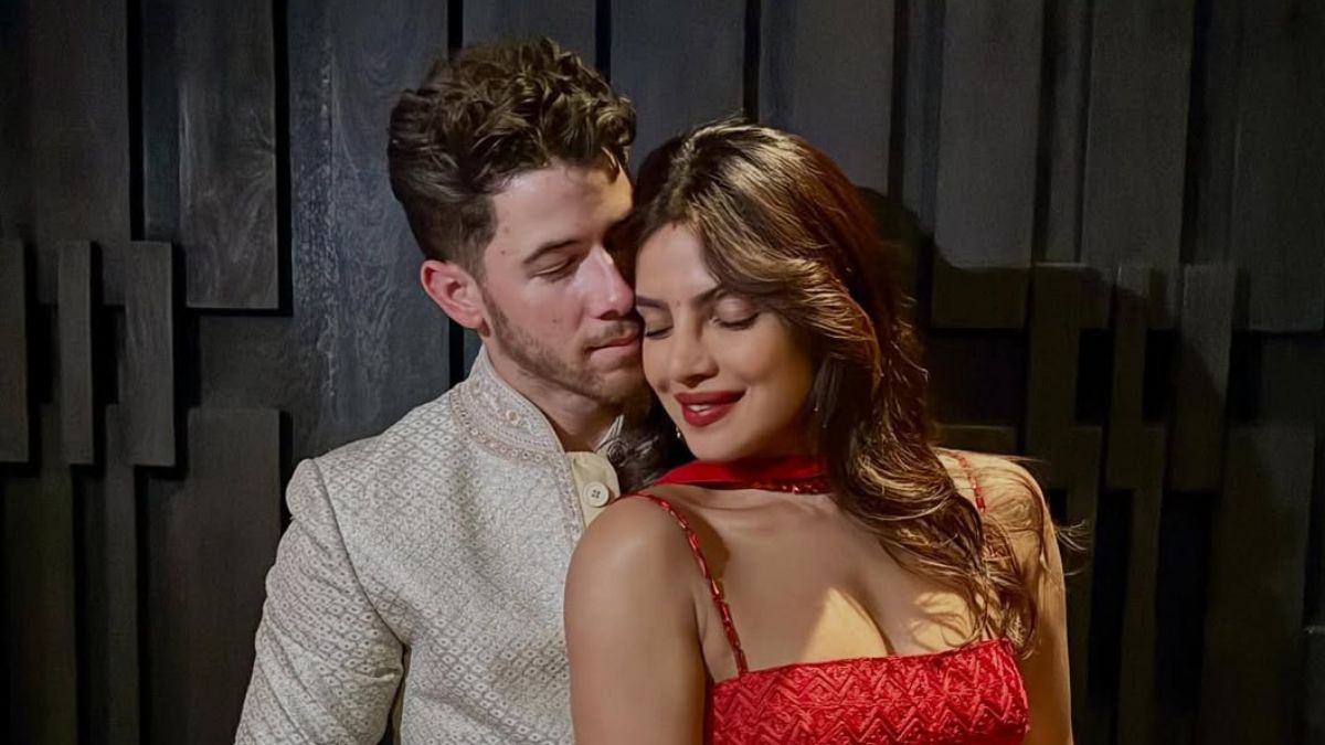 Priyanka Chopra And Nick Jonas Stun In Red And White On Diwali, Plus A Special Post For Malti's Friends
