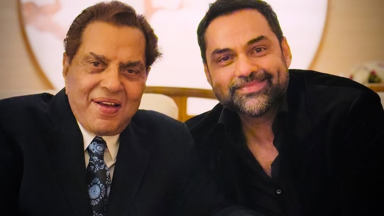 मुझे डांट पड़ी थी और... ईशा देओल के बाद अभय देओल ने धर्मेंद्र के साथ शेयर की बचपन की फोटो