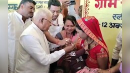 राज्यपाल मंगुभाई पटेल का कटनी दौरा; बच्चों को पिलाई पोलियो ड्रॉप, ग्रामीणों से किया संवाद&nbsp;
