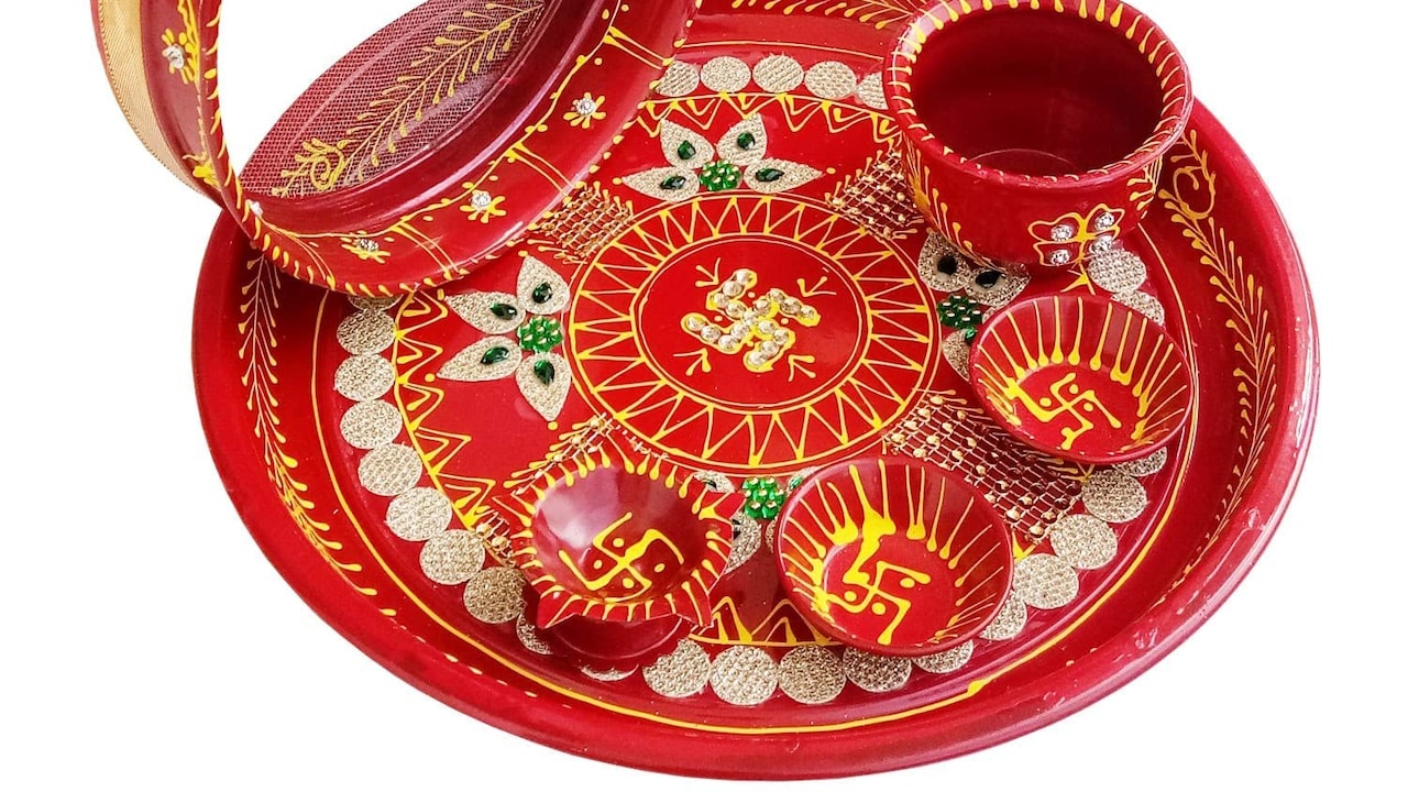 Upgrade your Karwa Chauth rituals with 5 budget-friendly puja thalis