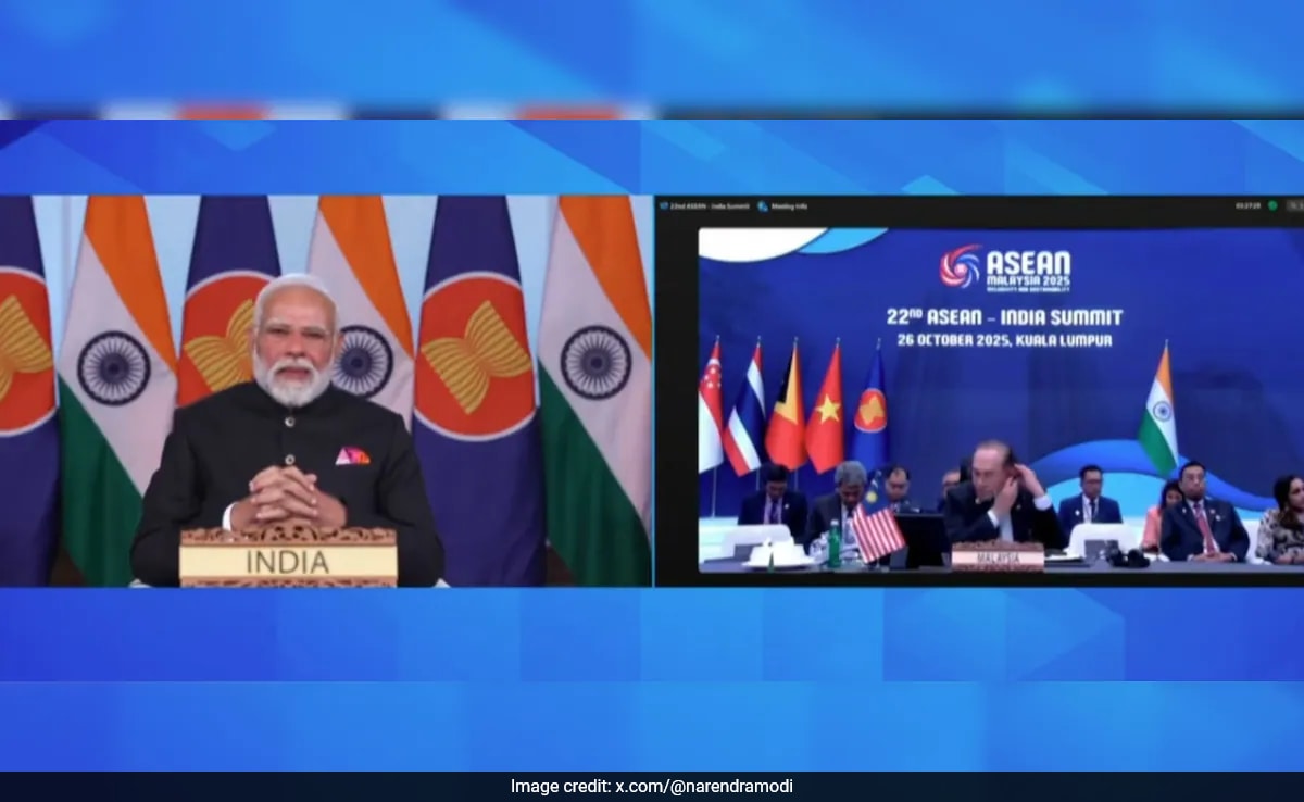 PM Modi Declares 2026 As ASEAN-India Year Of Maritime Cooperation