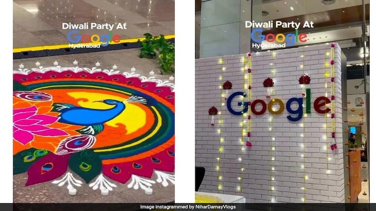 Inside Google Hyderabad's Vibrant Diwali Party That Has The Internet Buzzing Inside Google Hyderabad's Vibrant Diwali Party That Has The Internet Buzzing