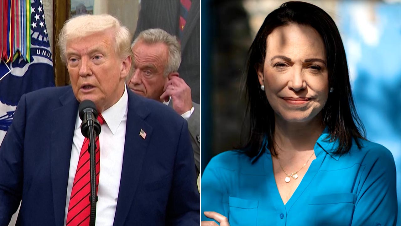 Machado Offers Peace Prize To Trump, Nobel Committee Reacts