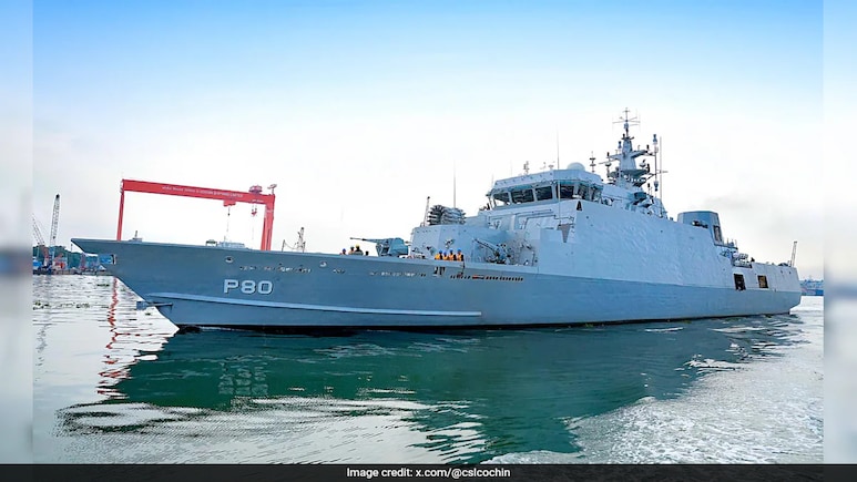 Cochin Shipyard Delivers Mahe, 1st Indigenous Anti-Submarine Vessel To Navy Cochin Shipyard Delivers Mahe, 1st Indigenous Anti-Submarine Vessel To Navy