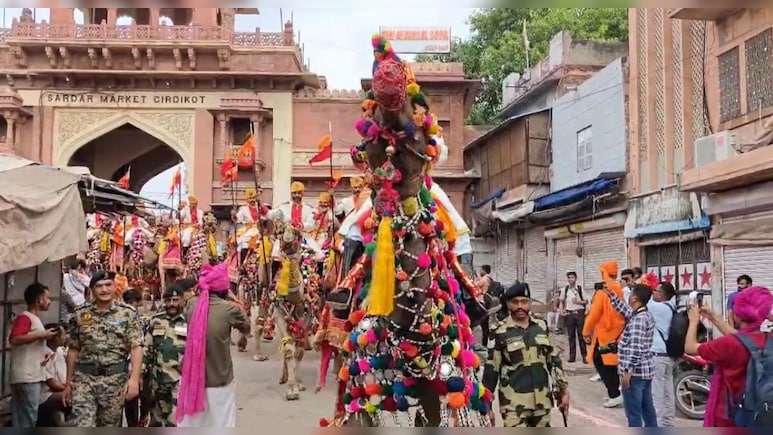जोधपुर: मारवाड़ महोत्सव 2025 शुरू, हेरिटेज वॉक के साथ दिखी राजस्थानी संस्कृति की झलक