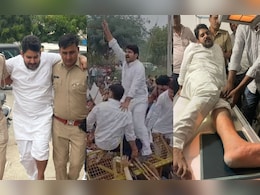 Didwana: ज़मीनों को सरकारी संरक्षण में लेने का विरोध, प्रदर्शन के दौरान MLA मुकेश भाकर का पैर फ्रैक्चर  Didwana: ज़मीनों को सरकारी संरक्षण में लेने का विरोध, प्रदर्शन के दौरान MLA मुकेश भाकर का पैर फ्रैक्चर
