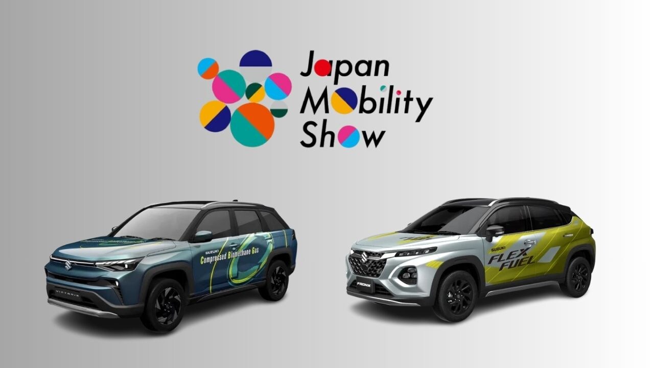 Suzuki Fronx FFV Concept, Victoris CBG Showcased At Japan Mobility