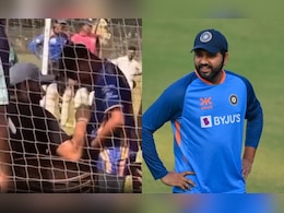 Watch: Fan's Priceless Reaction As Rohit Sharma Signs His Mumbai Indians Jersey Watch: Fan's Priceless Reaction As Rohit Sharma Signs His Mumbai Indians Jersey