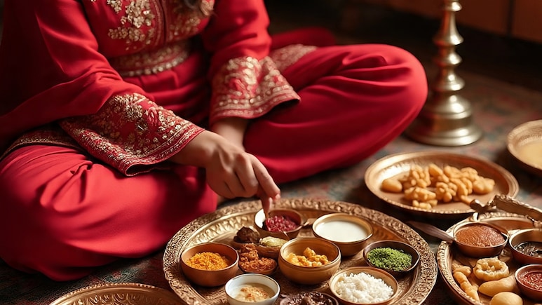Karwa Chauth 2025: क्या होती है करवा चौथ की सरगी? जानें Sargi में किन-किन चीजों को करना चाहिए शामिल