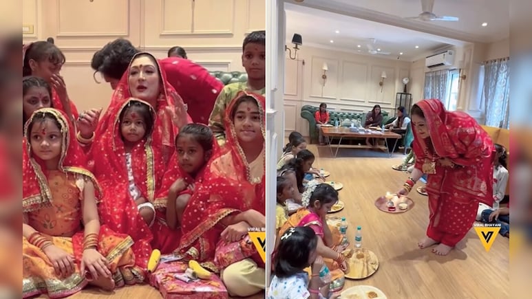 गोविंदा की पत्नी ने महा नवमी पर की कन्या पूजन, 101 रुपए दान देकर जाहिर की ऐसी इच्छा, यूजर्स ने कर दिया ट्रोल