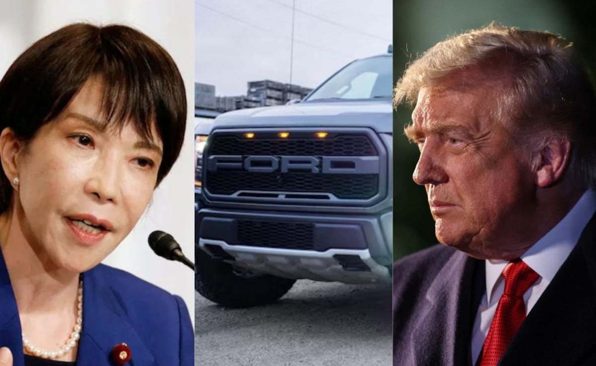 For Japan's Leader, Key To Connecting With Trump Could Be These Ford Trucks