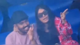 Girl Playfully Slaps Boy During India vs West Indies 2nd Test In Delhi, Internet Asks: "What He Might Have Said?"