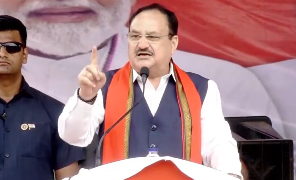 RJD का मतलब- रंगदारी, जंगलराज और दादागिरी, मैंने वो दौर देखा... बिहार की रैली में बोले JP नड्डा