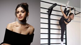 Alaya F Impresses Fans Yet Again With Her Advanced Swedish Bar Workout