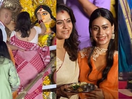 Pics: Inside Kajol's Famjam With Daughter Nysa, Sister Tanisha During <i>Sindoor Khela</i> Celebrations Pics: Inside Kajol's Famjam With Daughter Nysa, Sister Tanisha During <i>Sindoor Khela</i> Celebrations